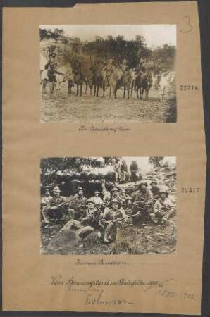 Burenaufstand in Südafrika 1914/1915: Eine Patrouille auf Lauer