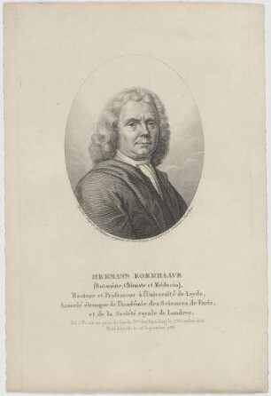 Bildnis des Hermann Boerhaave