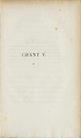 Chant V.