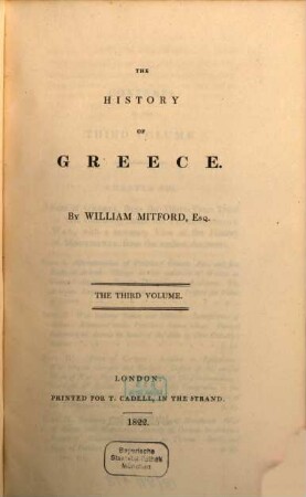 The history of Greece. 3