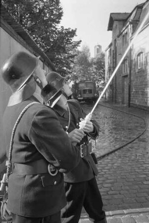 Herbstabschlussübung der Freiwilligen Feuerwehr Mühlburg