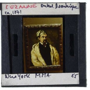 Cézanne, Porträt des Onkel Dominique