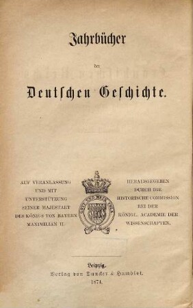 Jahrbücher des fränkischen Reichs unter Ludwig dem Frommen, 1. 814-830