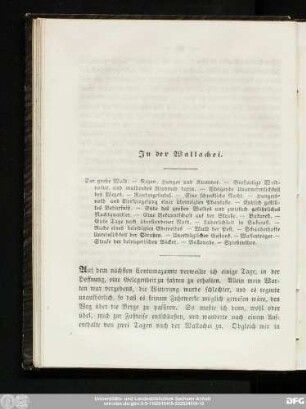 In der Wallachei.