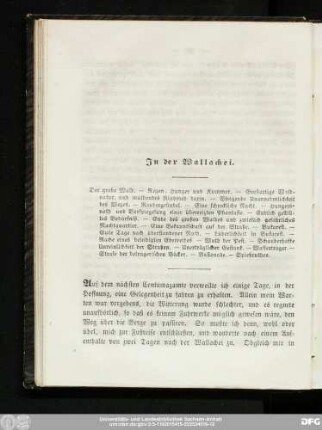 In der Wallachei.
