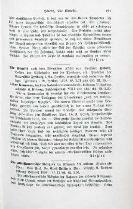 121-122 [Rezension] Sellin, Ernst, Die alttestamentliche Religion im Rahmen der andern altorientalischen