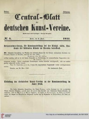 Nr. 4 (1. April 1841)