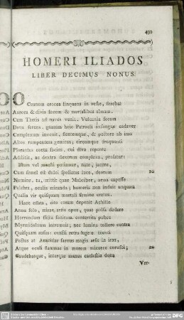 Liber Decimus Nonus