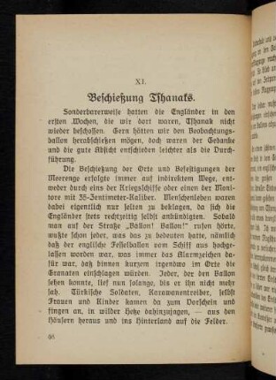68-70, XI. Beschießung Tshanaks