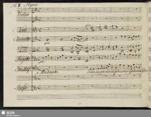 No.III.: Hymn: Ädla skuggor vördade fäder