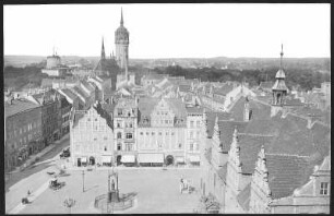 Wittenberg. Blick von der Stadtkirche