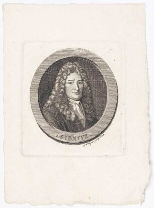 Bildnis des Gottfried Wilhelm Leipnitz