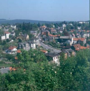 Friedrichroda. Blick auf die Stadt