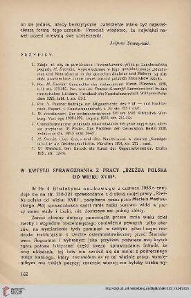 2: W kwestji sprawozdania z pracy "Rzeźba polska od wieku XVIII"