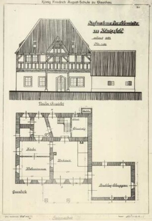 Die alte Schmiede in Königsfeld von 1682