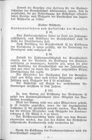 Siebter Abschnitt.
