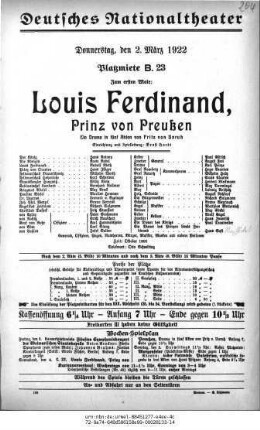 Louis Ferdinand, Prinz von Preußen