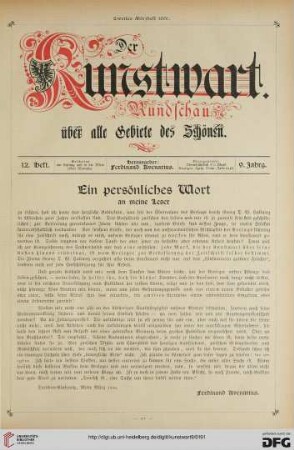 Ein persönliches Wort an meine Leser