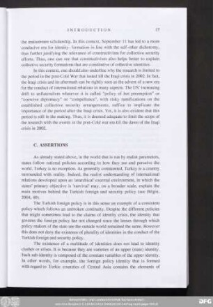 C. Assertions