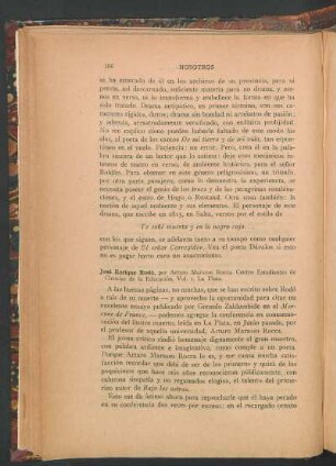 José Enrique Rodó, por Arturo Marasso Rocca
