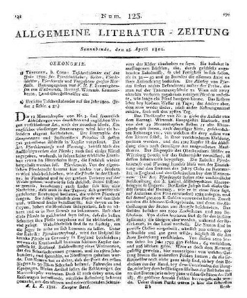 Forst- und Jagdkalender. Für das Jahr 1800. Hrsg. v. F. G. Leonhardi. Leipzig: Küchler 1800