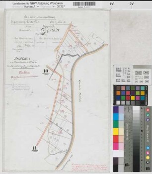Lippstadt (Lippstadt), Separation Lippstadt, 7. Bbl. zu Brouillonkarte Flur 10