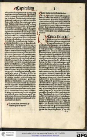 Venite, dilectissimi fratres, exhortationem meam suscipite et semper mementote consilii...
