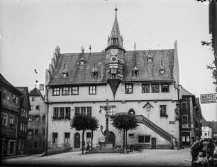 Ansicht des Rathauses