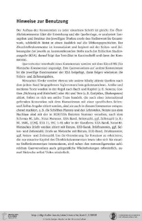 Hinweise zur Benutzung