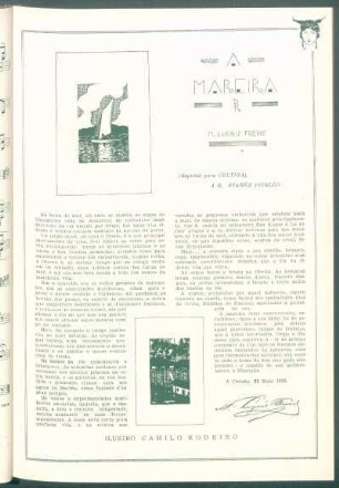 A Mareira : A R[amón] Suárez Picallo. [Ilustraciones de Camilo Rodeiro]
