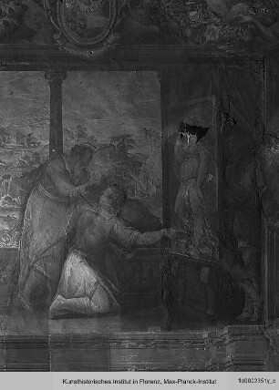 Innendekoration : Apelles und der Schuster