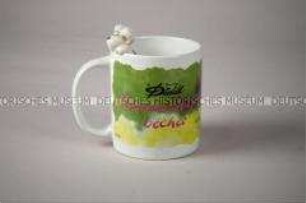 Henkeltasse "Diddl / Freundschaftsbecher"