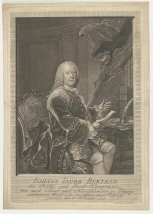 Bildnis des Iohann Iacob Bertram
