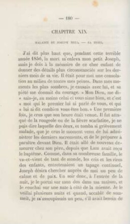 Chapitre XIX. Maladie de Joseph Ngui ...