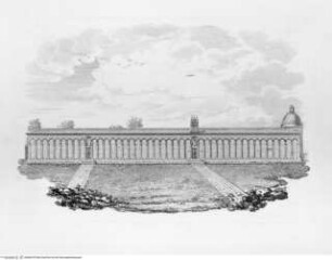 Pitture a fresco del Camposanto di Pisa disegnate da Giuseppe Rossi ed incise dal Prof. Cav. G.P. Lasinio Figlio Firenze Tipografia all' insegna di Dante 1832Ansicht des Camposanto - Pitture a fresco del Camposanto ... 1832