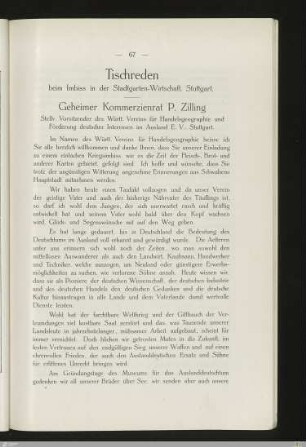 Tischreden