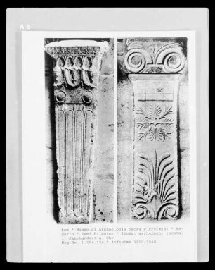 Zwei Pilaster