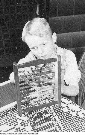 Einschulung, September 1953