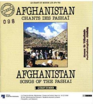 Afghanistan. Chants de Pashai