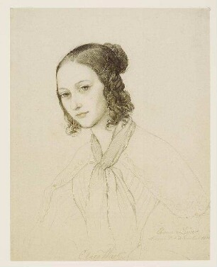 Bildnis von Clara Schumann (1819-1896)
