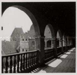 Landshut, Burg Trausnitz, Galerie am Fürstenbau