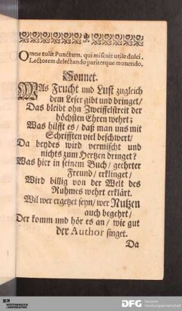 Sonnet.