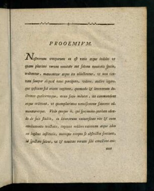 Prooemium.
