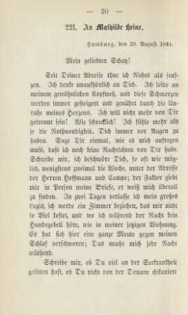 221. An Mathilde Heine