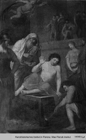 Das Martyrium des heiligen Laurentius