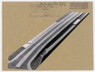 Modell: Elsenbrücke (1. Preis). Berlin, Treptow, Elsenbrücke
