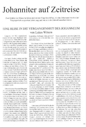 Johanniter auf Zeitreise