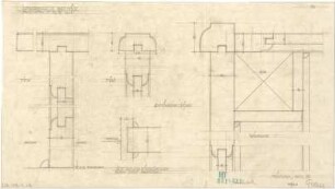 Fischer, Theodor; Bad Tölz (Bayern); Gewerbehalle - Schalter des Meldeamtes (Details)