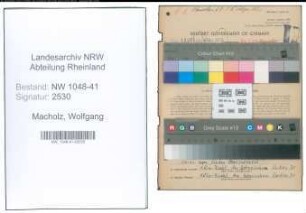 Entnazifizierung Wolfgang Macholz , geb. 04.06.1922 (Polizist)