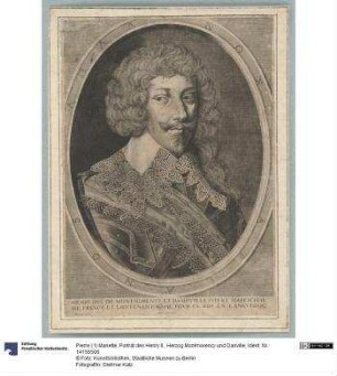 Porträt des Henry II., Herzog Montmorency und Danville